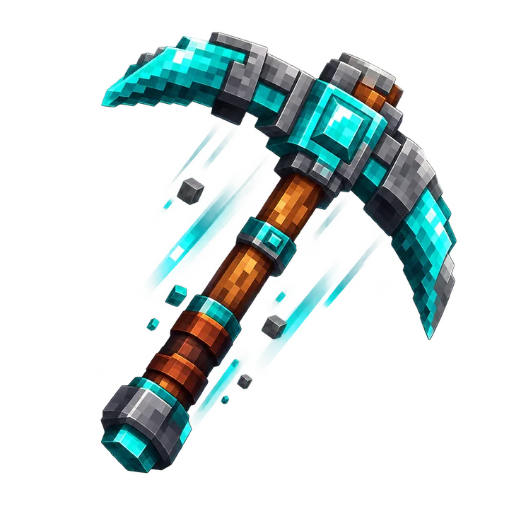 Падающая кирка Falling Pickaxe